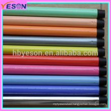 Colorful Smooth Iron Metal PVC Cover Extension Telescopic Broom Handle